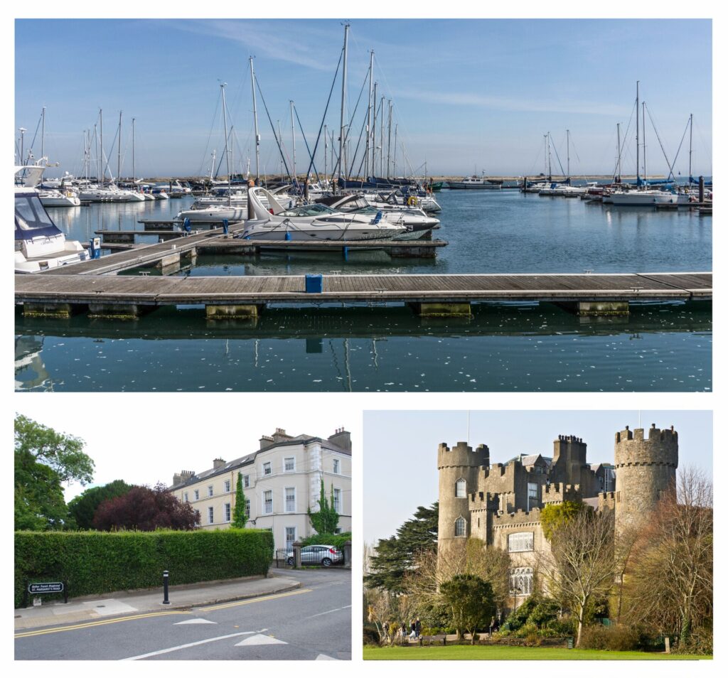 Malahide, County Dublin, the village Jenny Cockell drew as a child